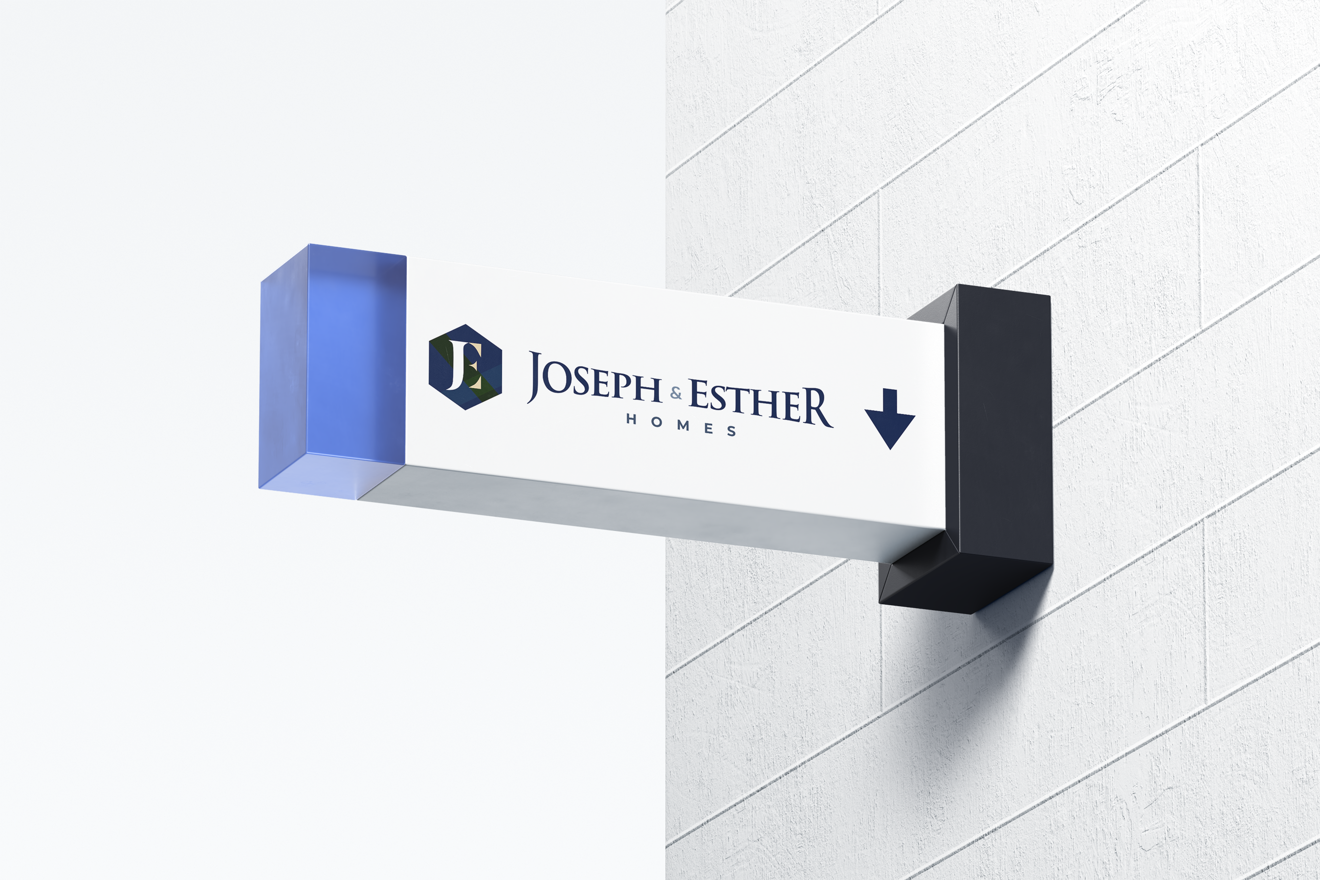 J&E Homes signage